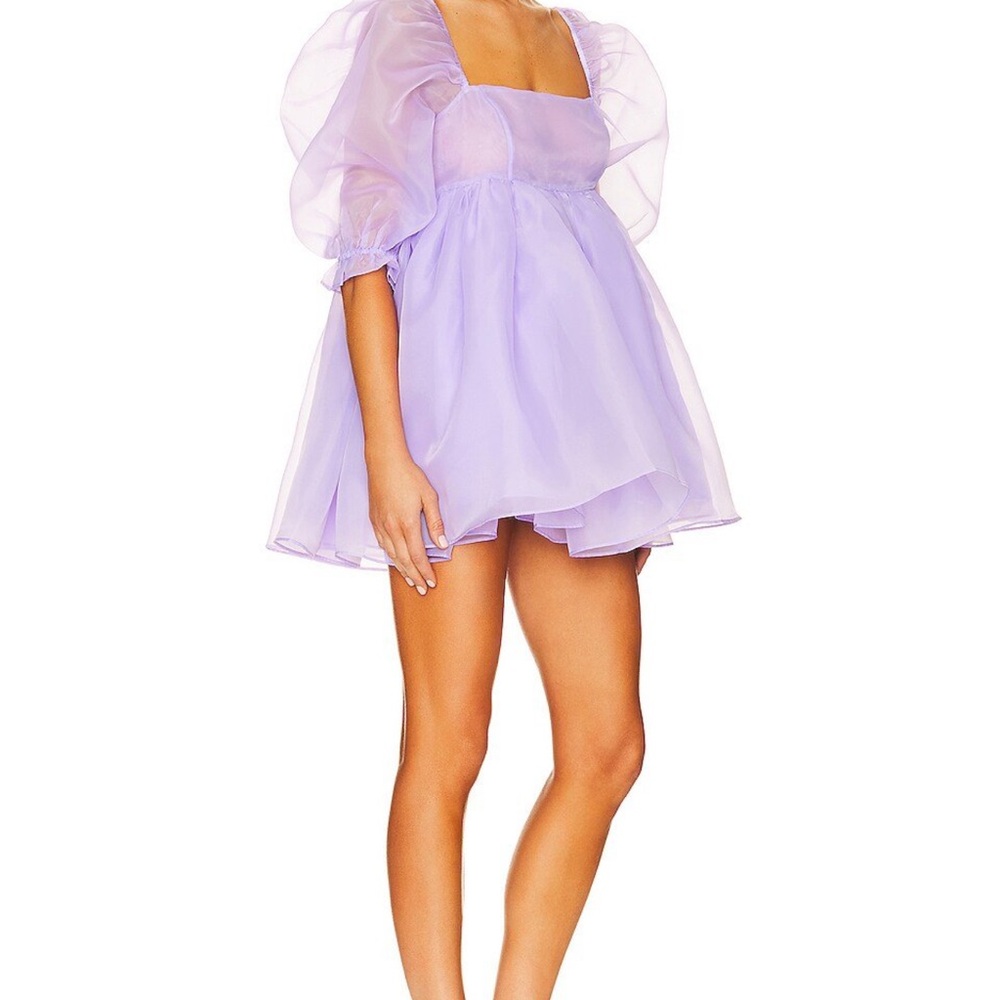 Selkie Lavender Mini Dress
